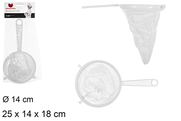 [110302] Strainer filter 14 cm