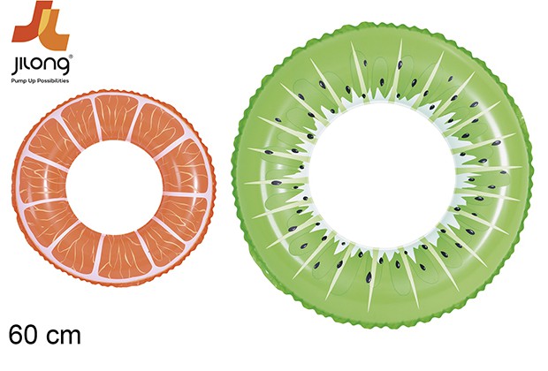 Galleggiante gonfiabile frutta assortita 60 cm