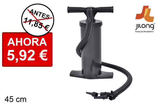 Gonfiatore manuale a doppia azione 45 cm