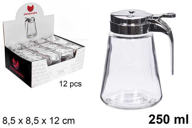 [109180] Dosatore di miele in vetro Lily 250 ml