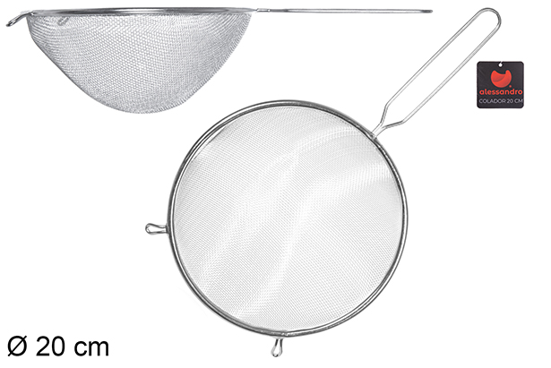 Colador metal 20 cm