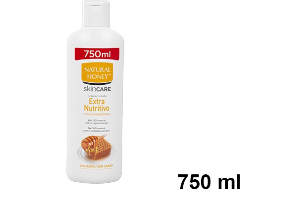 Natural honey gel de ducha extra nutriti