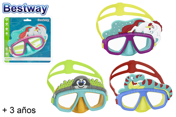 Lunettes de plongée Lil Animal + 3 ans