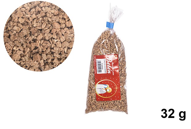 Granulated cork sachet 32 gr.