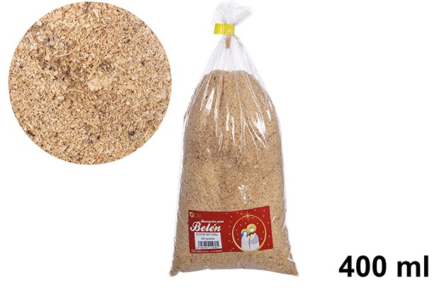 Bolsa serrín natural 400 gr.