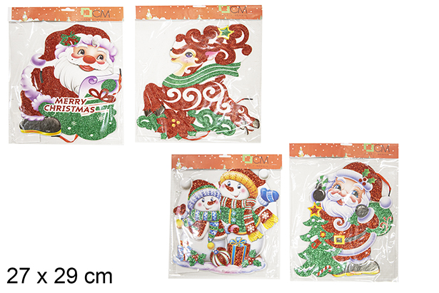 [111353] Christmas door hanging assortment 29 cm