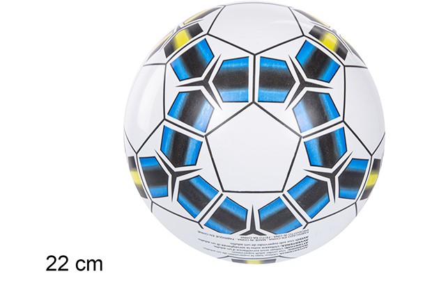 [110864] Boule en plastique décorée Europe 22 cm