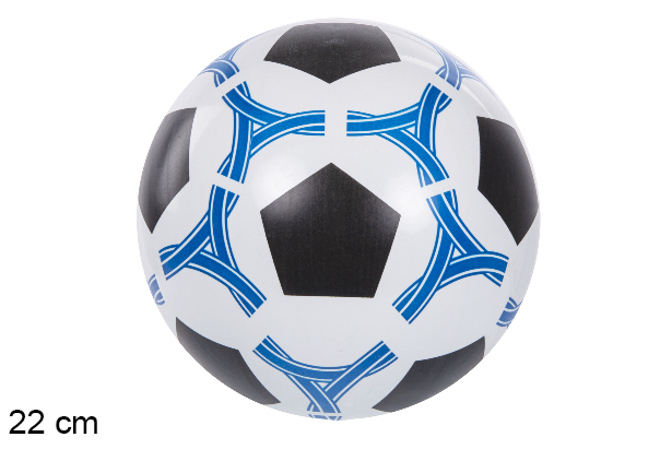 [110871] Sfera di plastica decorata pentagonale 22 cm
