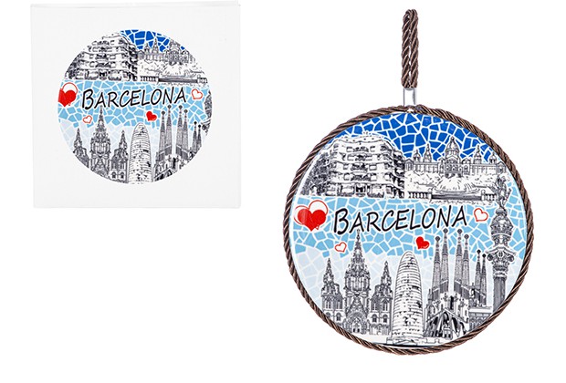 Base Trencadís azul Barcelona