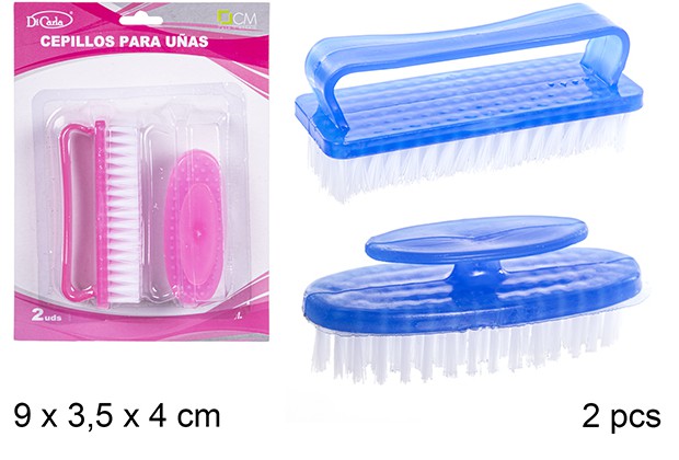 Pack 2 pincéis de unhas