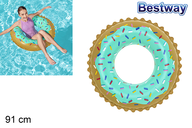 Galleggiante gonfiabile Sweetdonut 91 cm