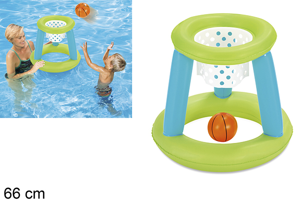 Conjunto de baloncesto flotante 66 cm