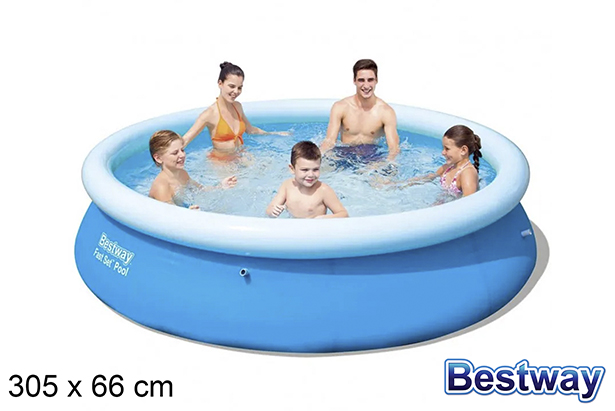 Piscina redonda aro hinchable 305x66 cm