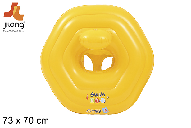 Flotador hinchable bebe 73x70 cm
