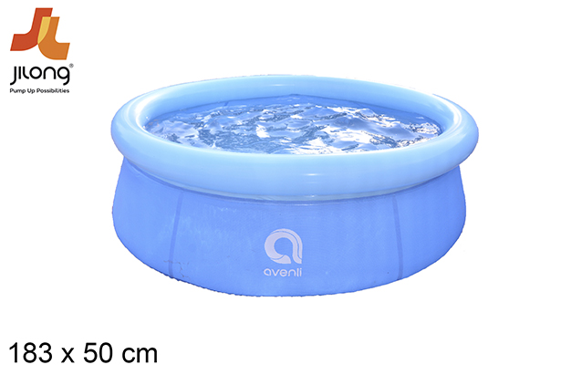 Inflatable ring pool without purifier 183 cm