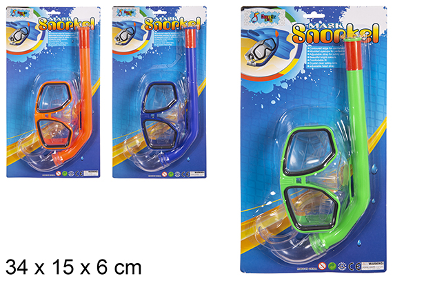 Pack plongée sous blister