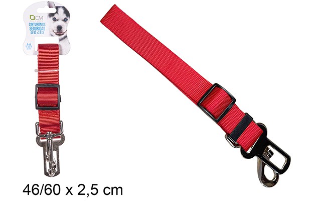 Ceinture de sécurité pour chien 45/60 cm