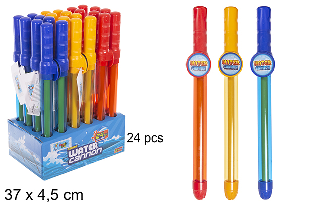 Cañón tirador de agua PVC surtido 37 cm