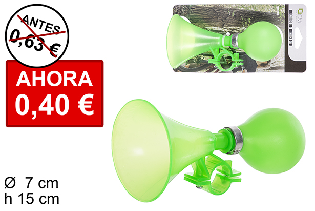 Clacson per bicicletta in plastica