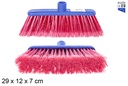 Cepillo escoba rojo