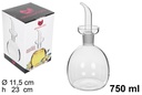 Oliera in vetro con dosatore antigoccia 750 ml