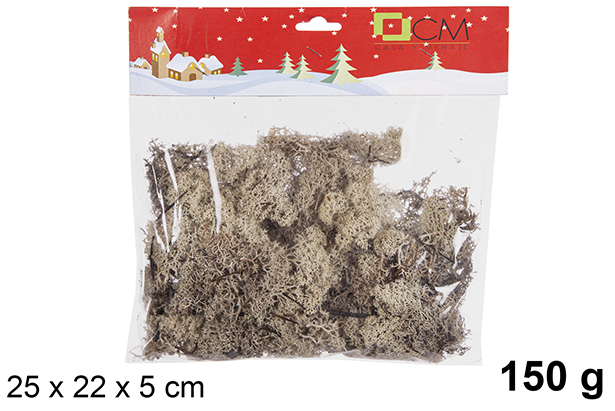 White lichen moss in blister 150 gr.