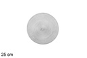 Dessous de plat en plastique doré mat 25 cm