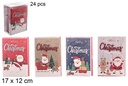 Assorted Christmas postcard 17x12 cm 