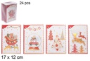 Cartolina Natale assortita 17x12 cm  