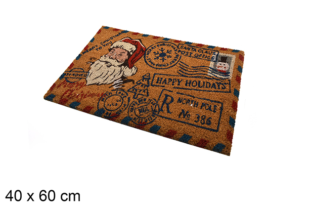 Felpudo Navidad carta a Papa Noel 40x60 cm