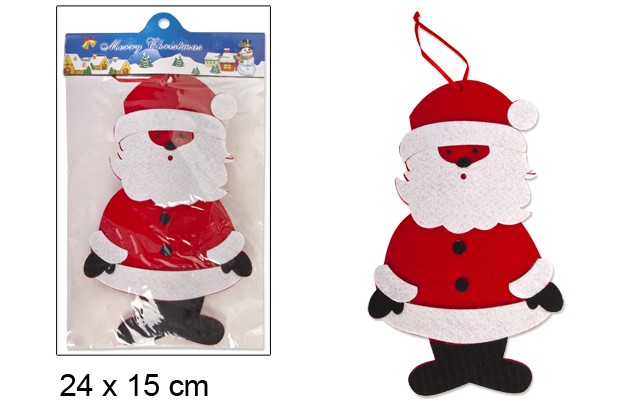 Blister Papa Noel colgante