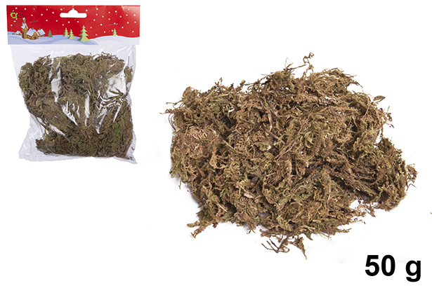 Bolsa musgo natural 50 gramos
