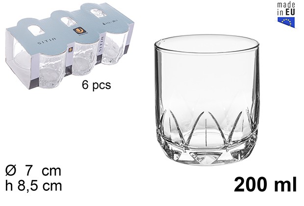 VERRE À VIN STIA VERRE 200 ML