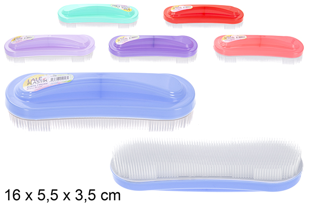 [206372] Brosse à vêtements de couleurs assorties