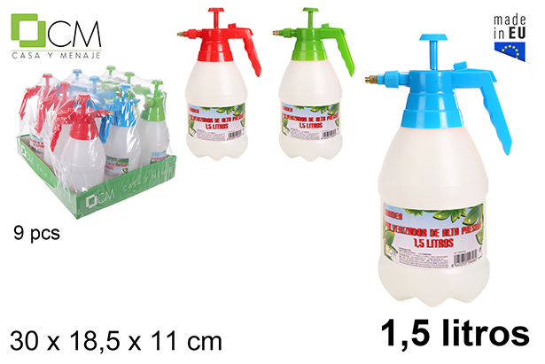 Pulverizador de alta presión 1,5 l.