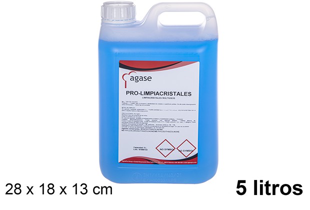 Limpador de vidros multiuso pro 5 l.