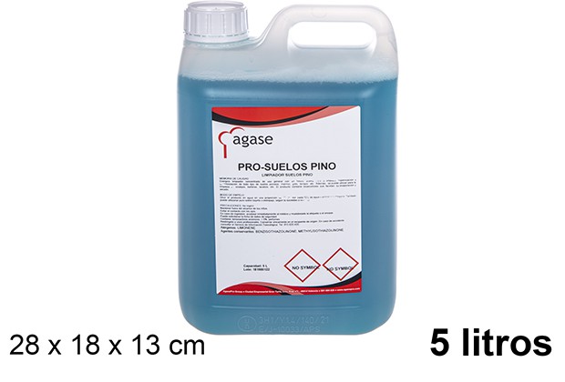 Friegasuelos perfumado pino pro 5 l.