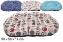 Large oval pet cushion
