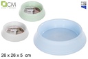 Comedero perro redondo colores pastel