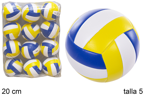 [112026] Bola de vôlei de couro tamanho 5