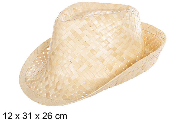 Light Borsalino straw hat