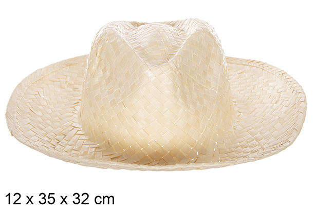 Sombrero paja Classic blanco