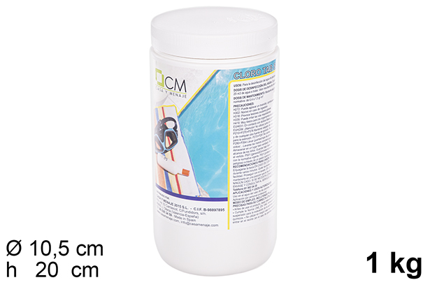 Tablette de chlore 5 actions 1 kg