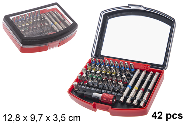 Pack 42 punte per cacciavite
