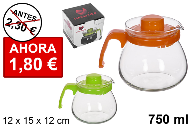 [112864] Brocca caffè colori assortiti 750 ml