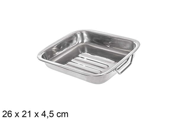 Teglia da forno in acciaio 25 cm