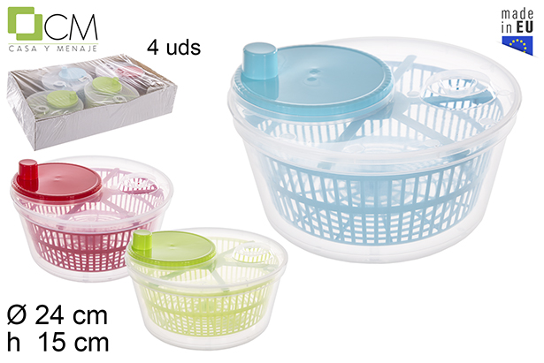 Vegetable/lettuce spinner assorted colors