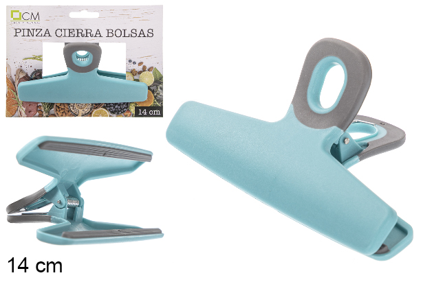 Clip grande chiude borse 14 cm