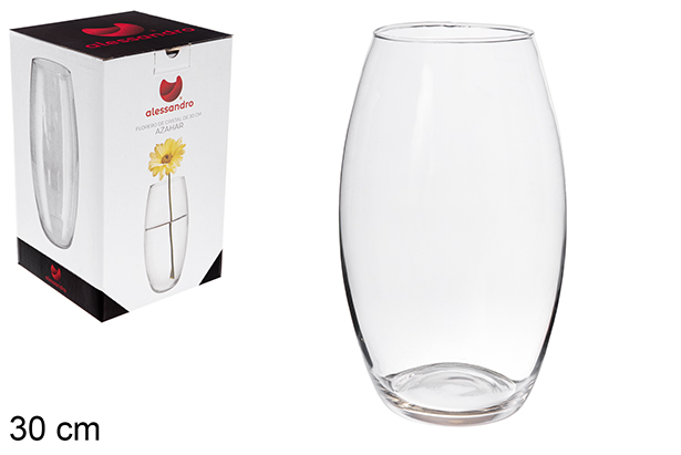 Florero cristal Azahar 30 cm