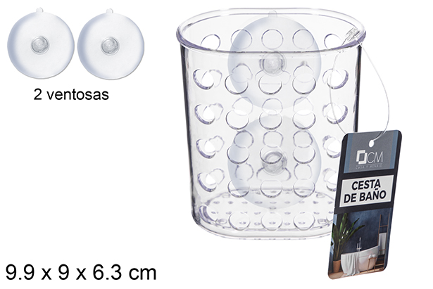 Panier en plastique pour bain 9,9x9 cm